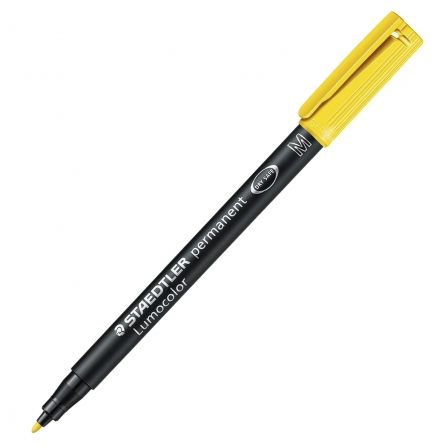 Staedtler Lumocolor 317 Rotulador Permanente 1mm Amarillo Staedtler Lumocolor 317 Rotulador Permanente 1mm Amarillo